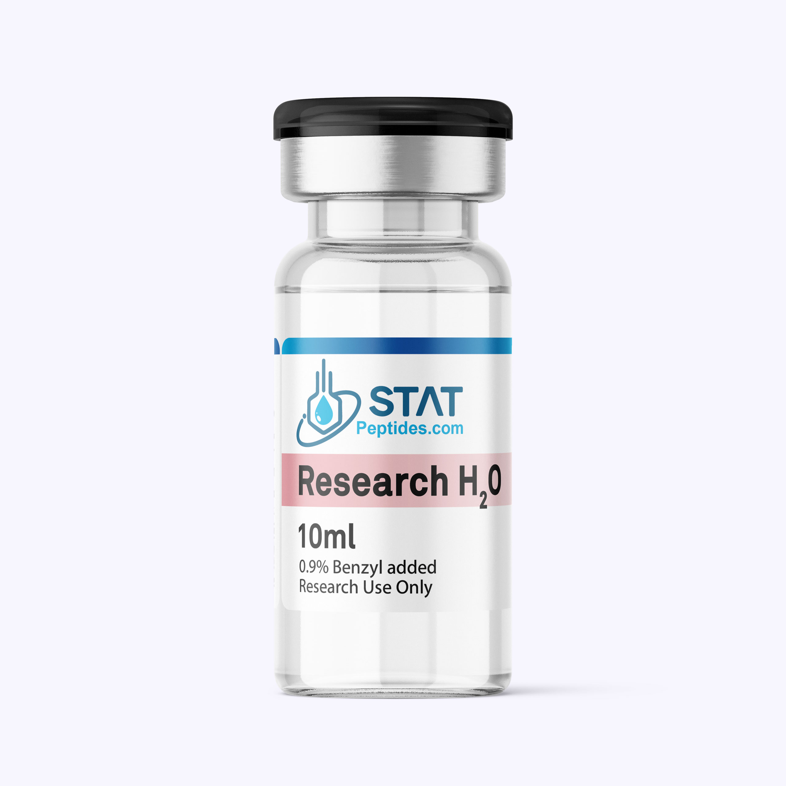 LAB1 Research H2O 0.9% Benzyl Alcohol | 10ml Plastic Vial