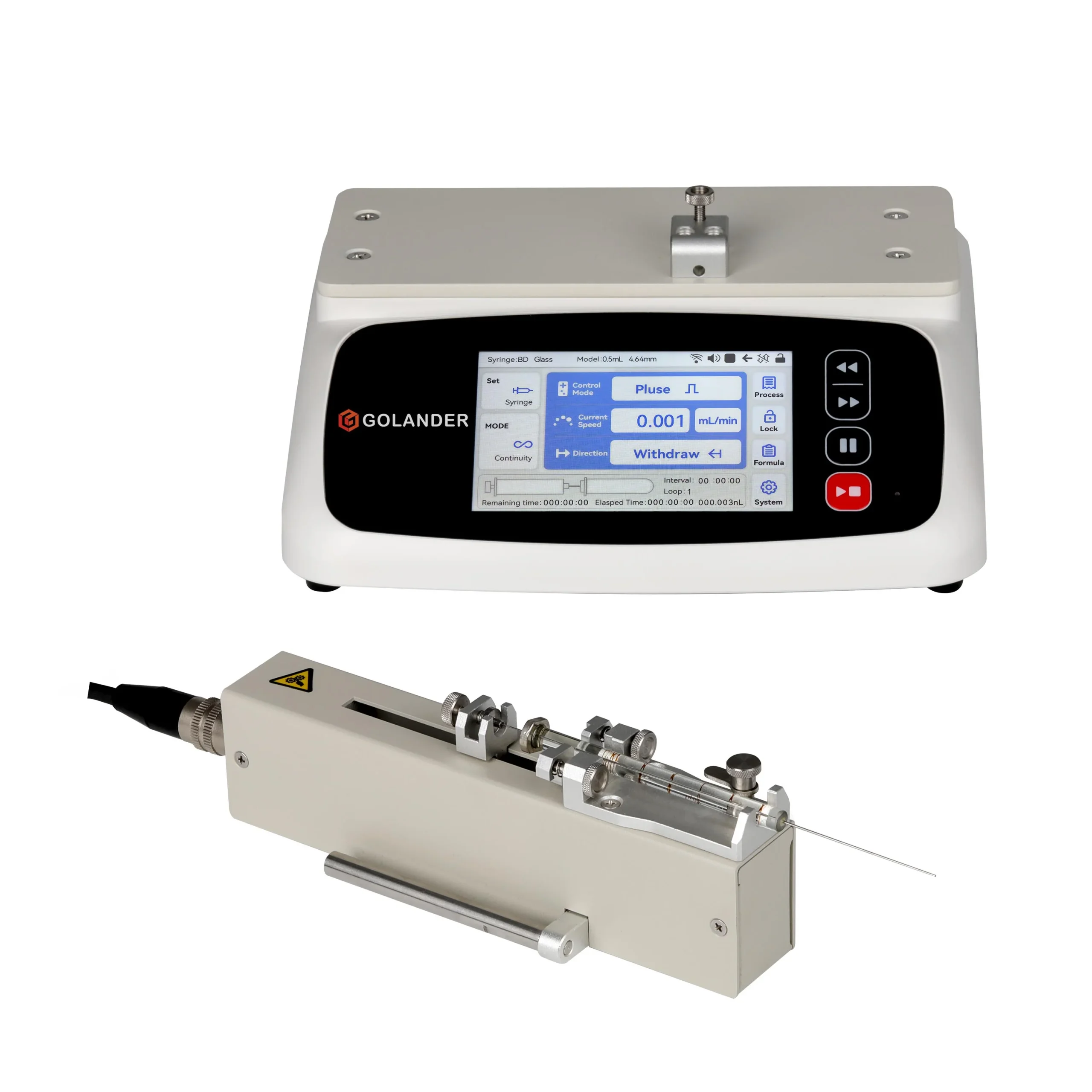 Modular Single Syringe Pump LSA-01