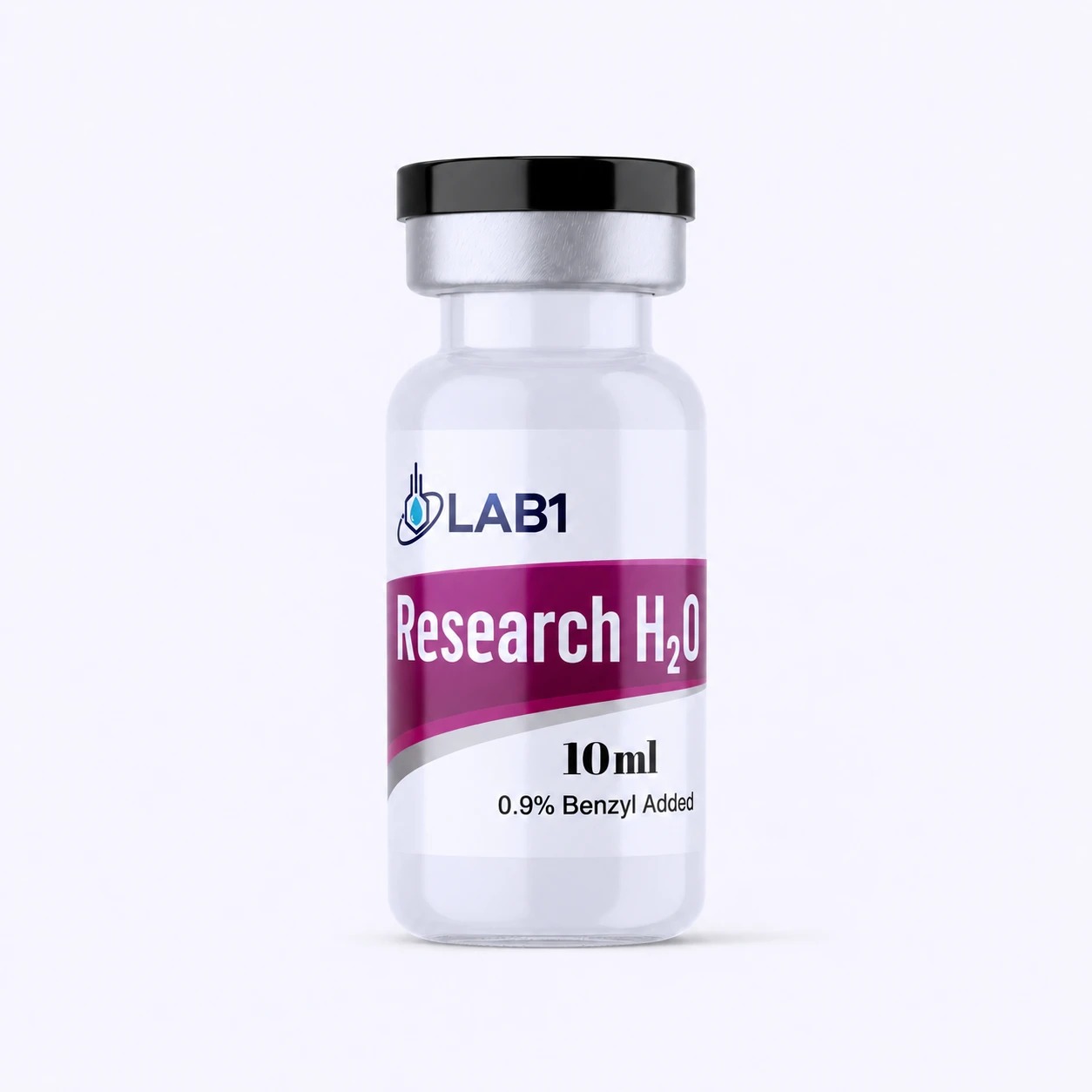 LAB1 Research H2O | Bulk 10 ml Plastic Vials